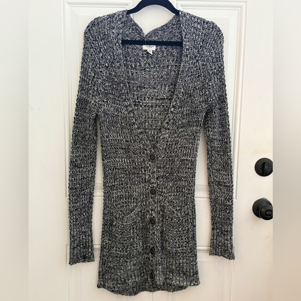 ASO Elena Gilbert Vampire Diaries American Eagle Longline Knit Cardigan M